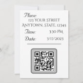 Parlez comme une invitation d'une fête pirate (Dos)