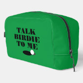 Parlez de BIRDIE à moi drôle de valise de golf sac (Coin droit)