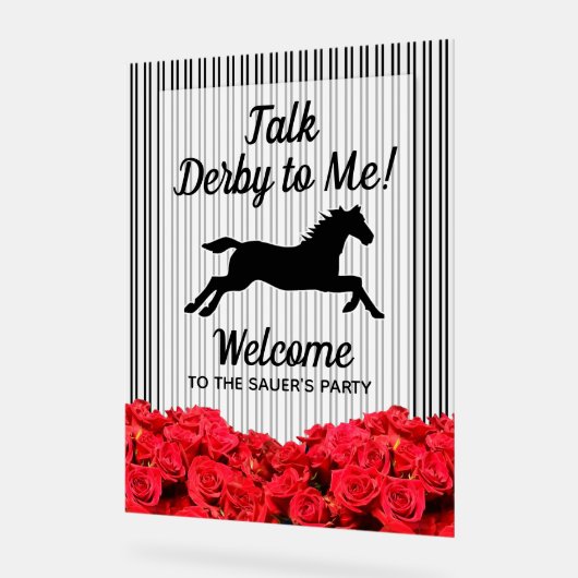 Parlez Derby à moi hippocampe Bienvenue (Angle)