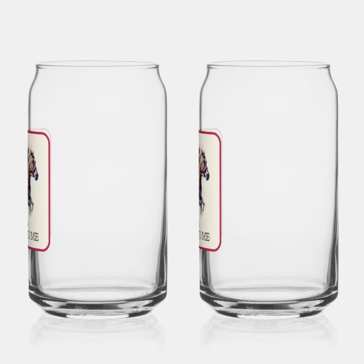 Parlez Derby à moi hippocampe rouge (Gauche)