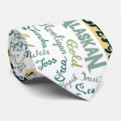 Parlez en Alaska ! Cravate blanche (Roulé)