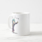 "Parlez-moi tasse folle de Munchkin APRÈS café" (Devant gauche)