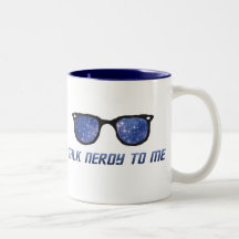 Parlez Nerdy Pour Moi Les Étoiles Spatiales Mug