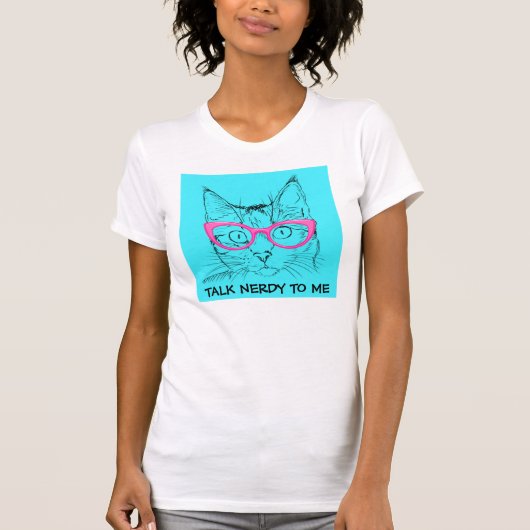 Parlez-ringard moi, T-shirts drôle de chat (Devant)