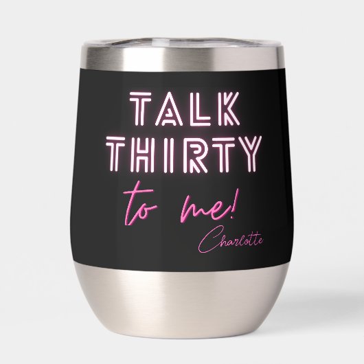 Parlez TRENTE À Moi 30e fête d'anniversaire (Arrière)