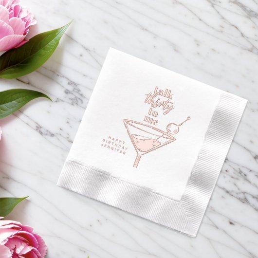 Parlez Trente Pour Moi Anniversaire Cocktail Party