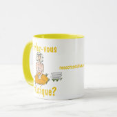 Parlez-vous musique ? mug (Devant gauche)