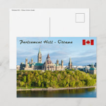 Parliament Hill in Ottawa - Ontario, Canada