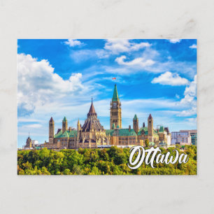 Parliament Hill, Ottawa, Ontario, Canada Briefkaart
