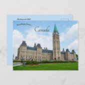 Parliament Hill Ottawa Ontario Canada Briefkaart (Voorkant / Achterkant)