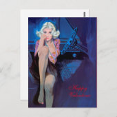 Parlons ~ Carte postale / Invitation (Devant / Derrière)