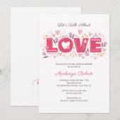 Parlons des invitations à propos de l'amour (Devant / Derrière)