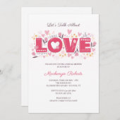 Parlons des invitations sur l'amour (Devant / Derrière)