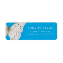Parly White Butterfly