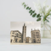 Parma Emilia Romagna Piazza Del Duomo Italië Feestdagenkaart (Staand voorkant)