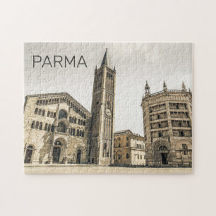 Parma Emilia Romagna Piazza Del Duomo Italië Legpuzzel
