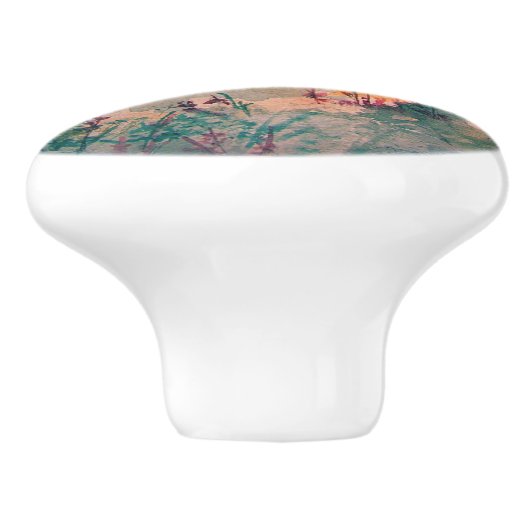 parma italië keramische knop (Zijkant)