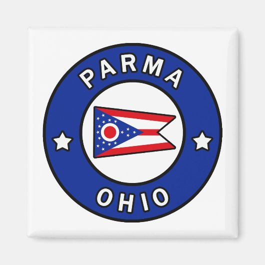 Parma Ohio Magneet (Voorkant)