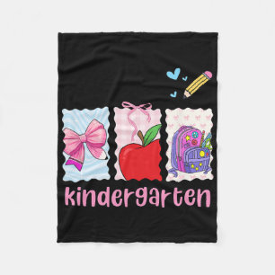 Parmantig Meisjesachtig Terug naar school Hallo Kl Fleece Deken