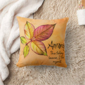 Parmi les Feuilles en déclin | Cosy Oreiller À Jau (Couverture)