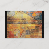 PARNASSUS/ABSTRACT VISITEKAARTJE (Achterkant)