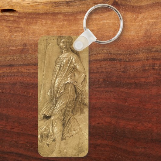 Parnassus, Dansende Muse van Andrea Mantegna Sleutelhanger (Achterkant)