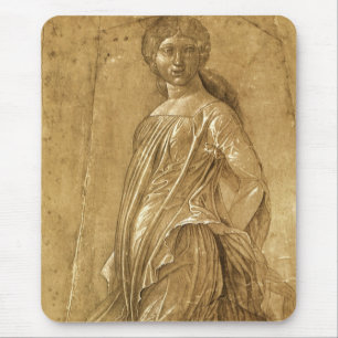 Parnassus, Dansende Muze door Andrea Mantegna Muismat