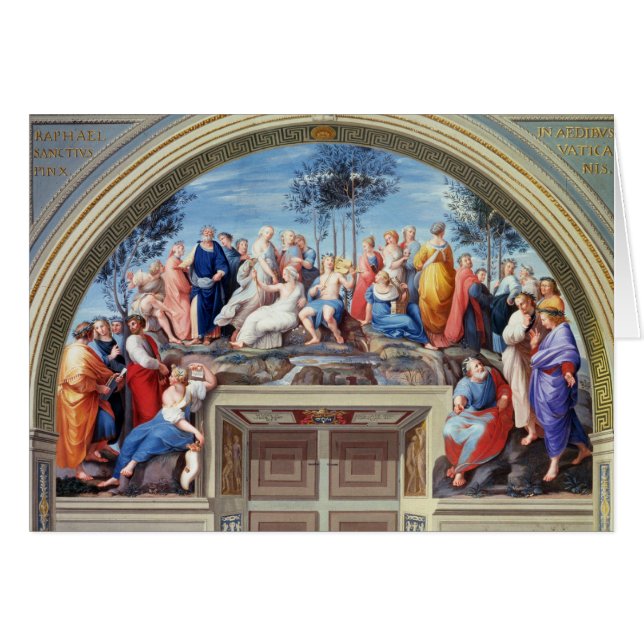 Parnassus en de Disputa van de Stanza della S (Voorkant Horizontaal)