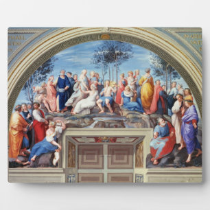 Parnassus en de Disputa van de Stanza della S Fotoplaat