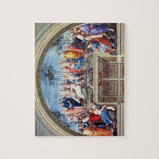 Parnassus en de Disputa van de Stanza della S Legpuzzel (Verticaal)