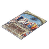 Parnassus en de Disputa van de Stanza della S Notitieboek (Linkerzijde)