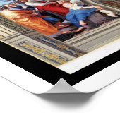 Parnassus en de Disputa van de Stanza della S Poster (Hoek)