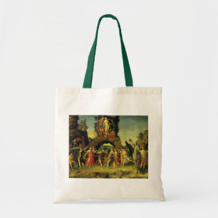 Parnassus, Mars en Venus door Andrea Mantegna Tote Bag