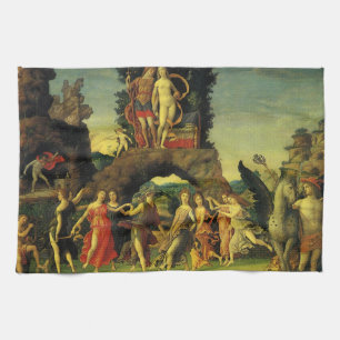 Parnassus, Mars en Venus van Andrea Mantegna Theedoek