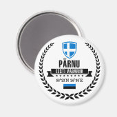 Pärnu Magneet (Voorkant / Achterkant)
