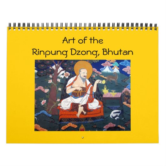 Paro Dzong Art 2025 Kalender (Hoes)