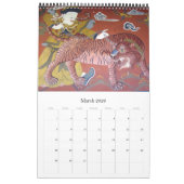 paro dzong bhutan art kalender (Mar 2026)