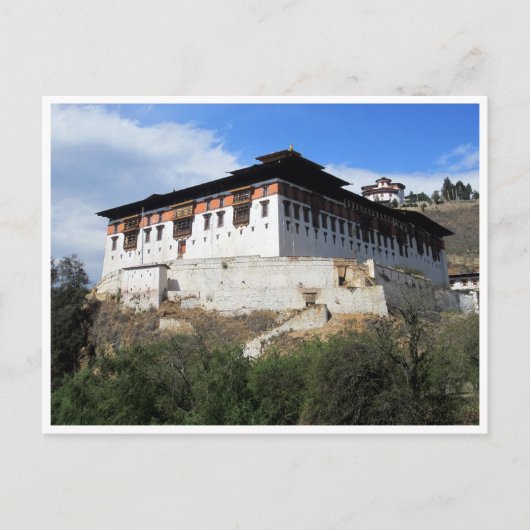 paro dzong impress briefkaart (Voorkant)