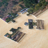 Paro Rinpung Dzong - Bhutan, Himalaya, Azië Legpuzzel (Zijkant)