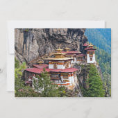 Paro Taktsang: het Nest-klooster van de Tijger - B Kaart (Voorkant)