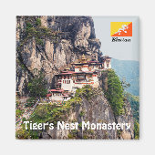 Paro Taktsang: het Nest-klooster van de Tijger - B Magneet (Voorkant)