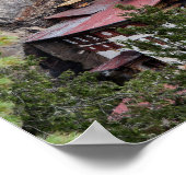 Paro Taktsang: het Nest-klooster van de Tijger - B Poster (Hoek)