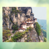 Paro Taktsang: het Nest-klooster van de Tijger - B Raamsticker (Vel 3)