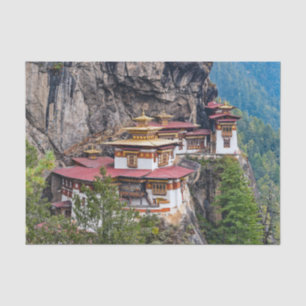 Paro Taktsang: Het Nest-klooster van de Tijger - B Tissuepapier
