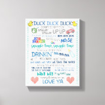 Parodie jay stille bob grappige kinderkamer kunst 