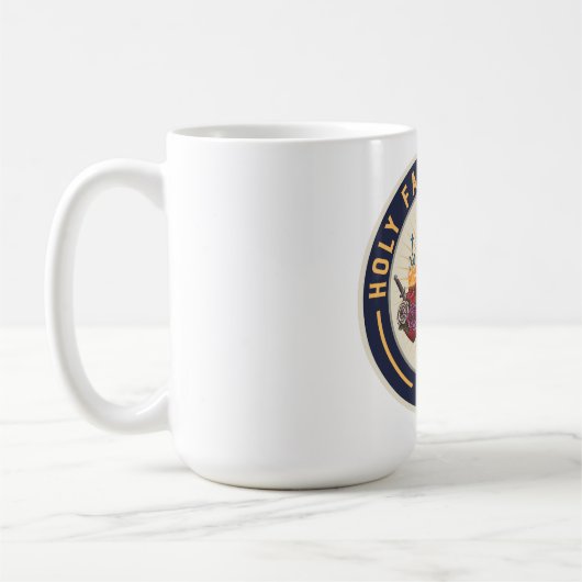 Paroisse de la Sainte Famille 15oz Mug (Gauche)
