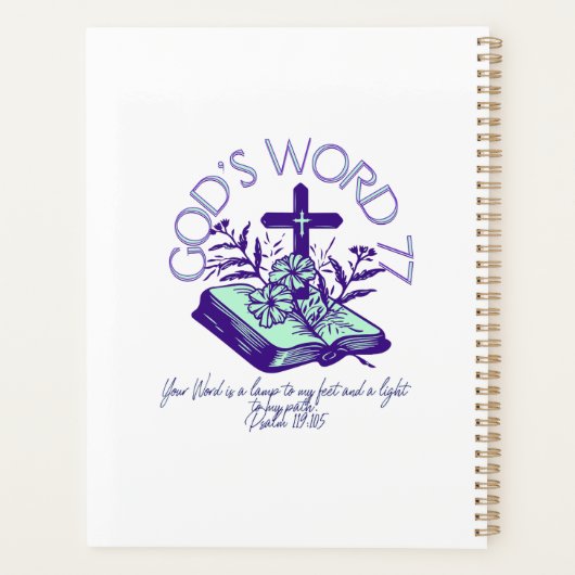 Parole de Dieu 77 Écriture du psaume (Dos)