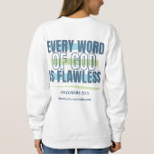 Parole de Dieu est Sweatshirt sans faute (Dos)