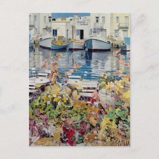 Paros 1985 briefkaart (Voorkant)