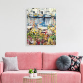 Paros 1985 canvas afdruk (Insitu (Woonkamer))